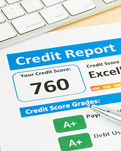 credit score report